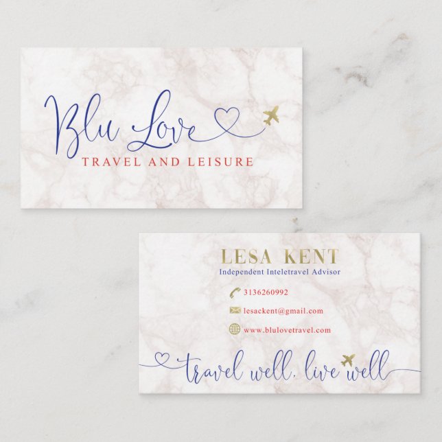Tarjeta De Visita Personalizado | Plantilla no editable (Anverso / Reverso)
