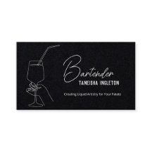 Personalizado profesional de Bartender QR Premium