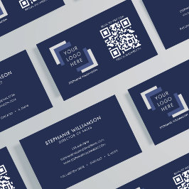 Tarjeta De Visita Personalizado profesional de código QR logotipo Na
