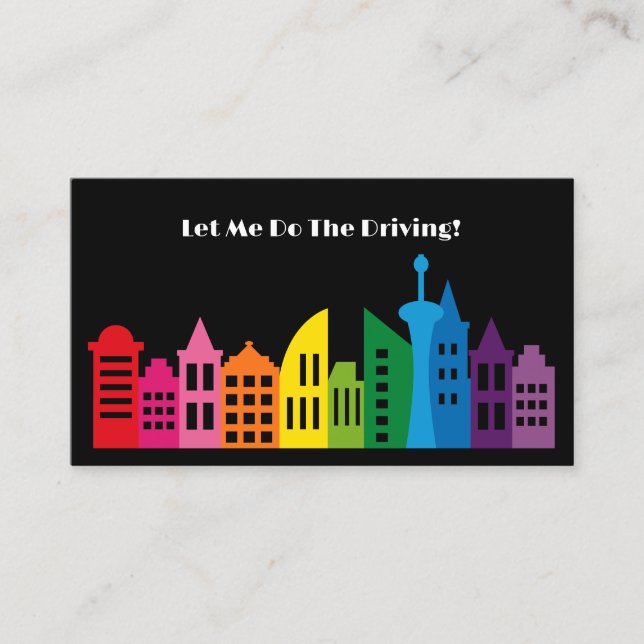 Tarjeta De Visita Personalizado profesional de controlador moderno C (Anverso)