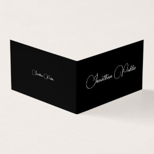 Tarjeta De Visita Personalizado Profesional Elegante Plantilla Moder