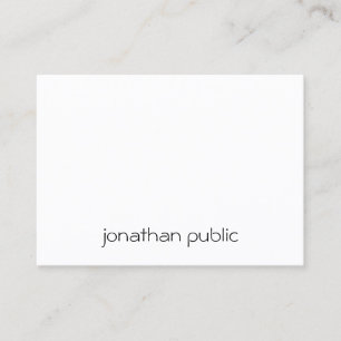 Tarjeta De Visita Personalizado Profesional Elegante Simple Plantill