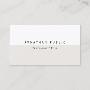 Tarjeta De Visita Personalizado profesional elegante y moderno