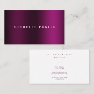 Tarjeta De Visita Personalizado profesional moderno elegante plantil