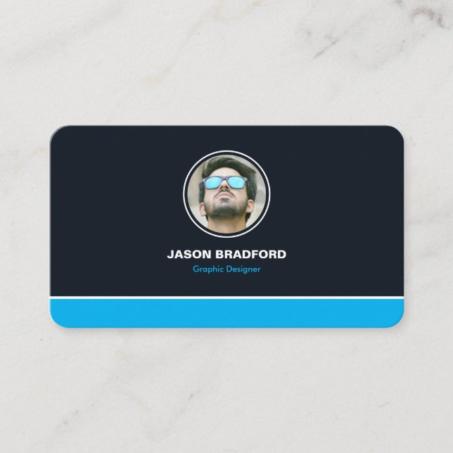 Tarjeta De Visita Personalizado profesional moderno personalizado (Anverso)
