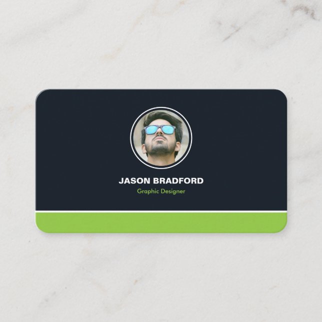 Tarjeta De Visita Personalizado profesional moderno personalizado (Anverso)