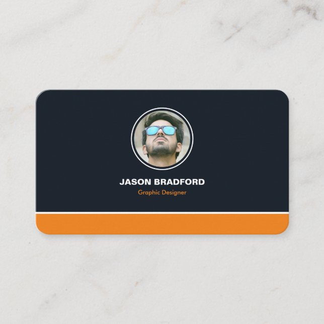 Tarjeta De Visita Personalizado profesional moderno personalizado (Anverso)