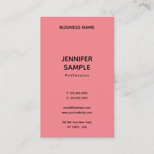 Tarjeta De Visita Personalizado Profesional Moderno Plantilla Vertic
