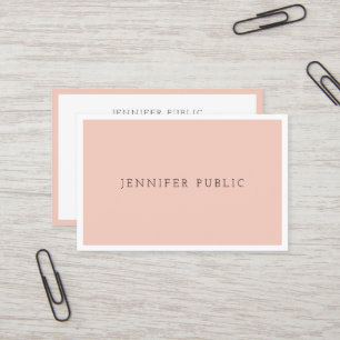 Tarjeta De Visita Personalizado Profesional Moderno Simple Elegante 