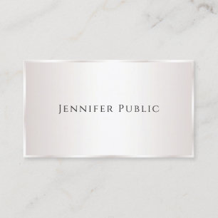Tarjeta De Visita Personalizado Profesional Moderno y Elegante Plant