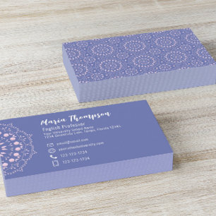 Tarjeta De Visita Personalizado profesional rosa