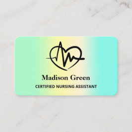 Tarjeta De Visita Personalizado QR Enfermería CNA