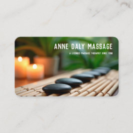 Tarjeta De Visita Personalizado QR Massage Spa