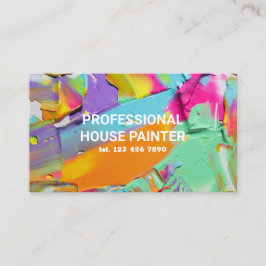 Tarjeta De Visita Personalizado QR Painter