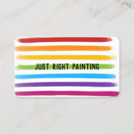 Tarjeta De Visita Personalizado QR Painter