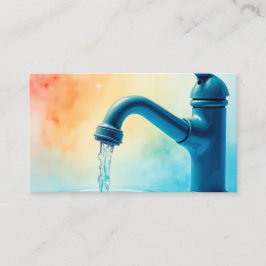 Tarjeta De Visita Personalizado QR Plumber