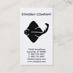 Tarjeta De Visita personalizado stingray