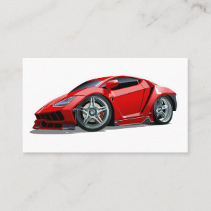 Tarjeta De Visita Personalizado super auto