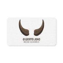Personalizado taxidermista QR