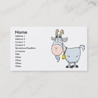 Tarjeta De Visita personalizado tonto billy cabra