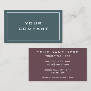 Tarjeta de visita personalizado Tu propio diseño p