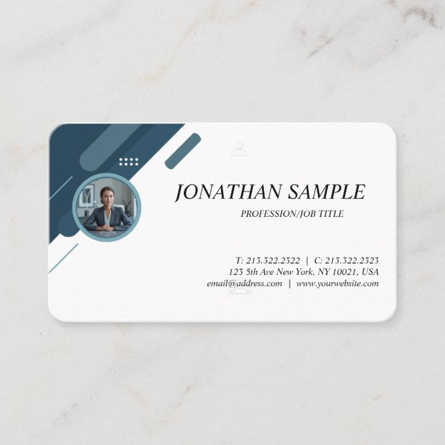 Tarjeta De Visita Personalizar (Anverso)