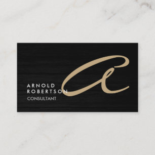 Tarjeta de visita Personalizar de efectos de mader