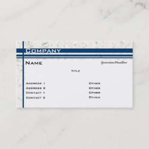 Tarjeta De Visita Personalizar el borde de grava color-Lite