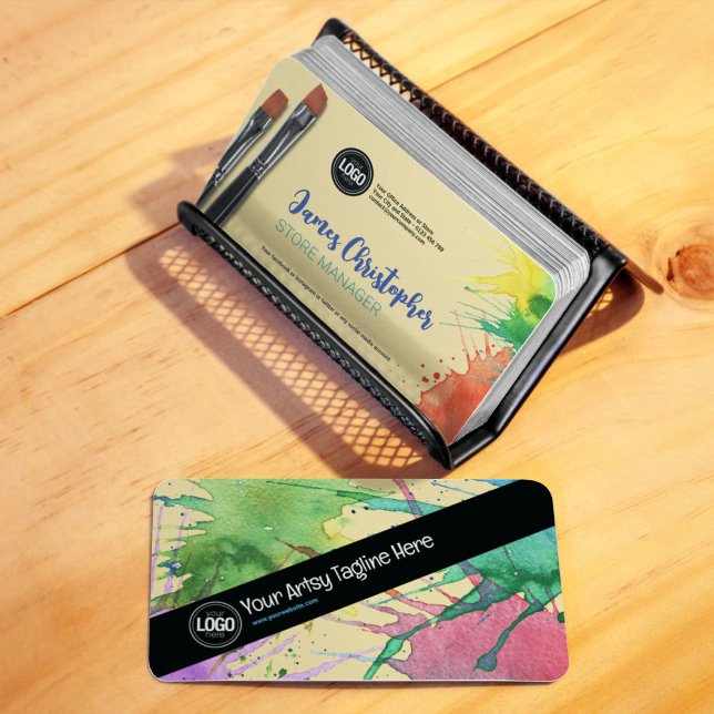 Tarjeta De Visita Personalizar negocio | Artículos de arte (Subido por el creador)