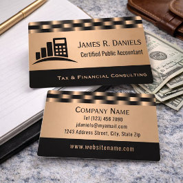 Tarjeta De Visita Personalized CPA Tax Preparer Business Card