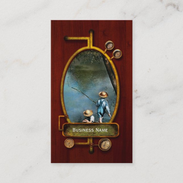 Tarjeta De Visita Pesca - Pescado desaparecido - 1940 (Anverso)