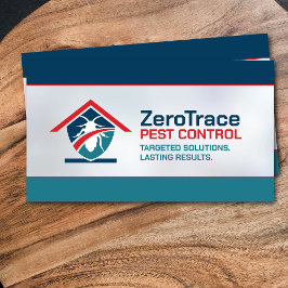 Tarjeta De Visita Pest Control Services - Exterminator Business Card