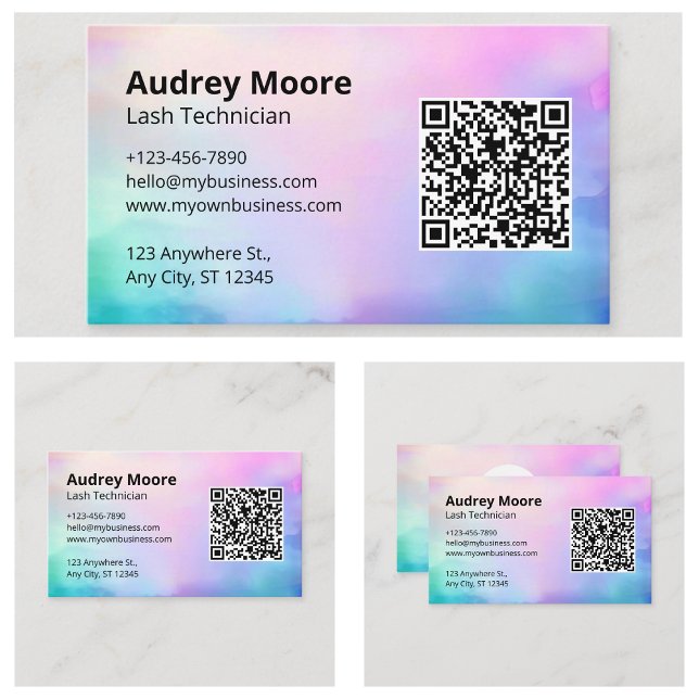 Tarjeta De Visita Pestaña (Eyelash Business Card
)
