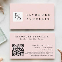 Pestañas con código QR de logotipo de escritura en