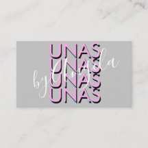 Pestañas Repetir Negrita Salón Uñas Rosadas