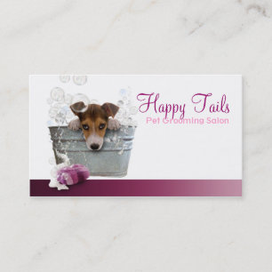 Tarjeta De Visita Pet Grooming Salon Business card