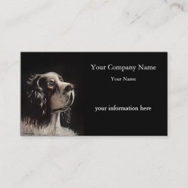 Tarjeta De Visita Pet Portrait Painting Business Card