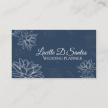 Pétalos De Flor En Azul