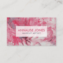 Pétalos de flujo de Rubor abstractos