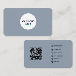 Tarjeta De Visita Pewter - Diseño moderno totalmente Personalizable