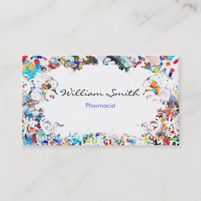 Tarjeta De Visita Pharmacist (Anverso)