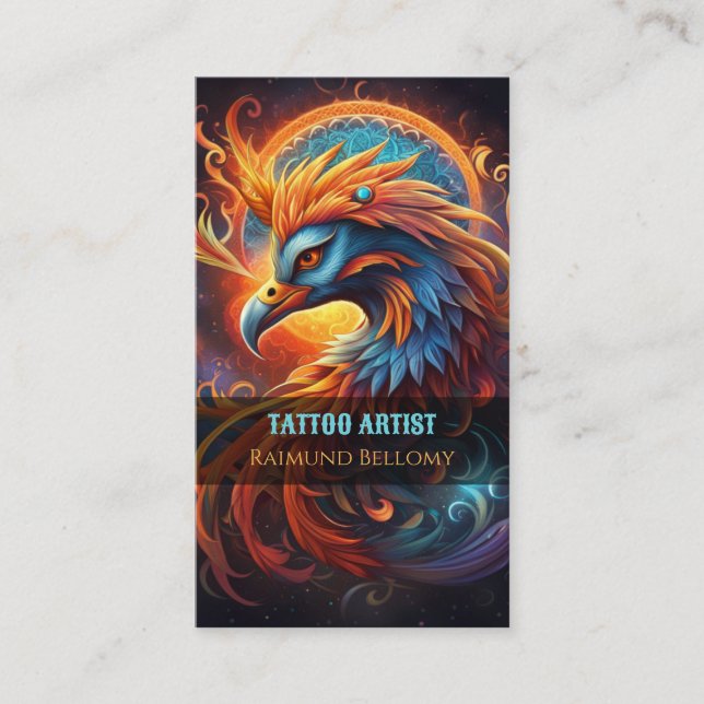 Tarjeta de visita Phoenix (Anverso)