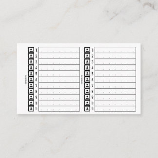 Tarjeta De Visita phones card