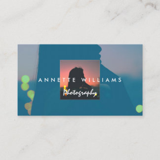 Tarjeta De Visita Photo in photo artistic photography