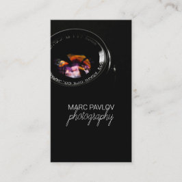 Tarjeta De Visita Photographer Business Card