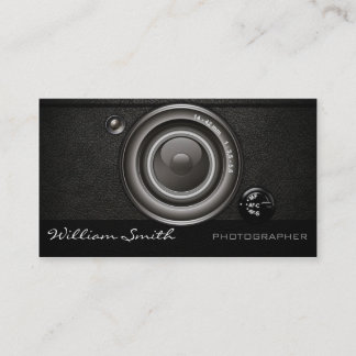 Tarjeta De Visita Photographer camera