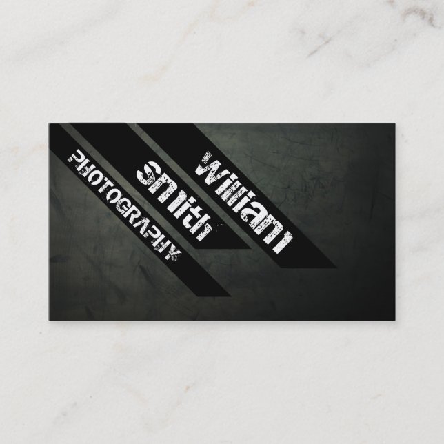 Tarjeta De Visita Photography Business card (Anverso)