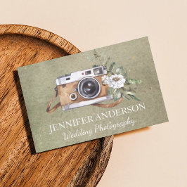 Tarjeta De Visita Photography Camera