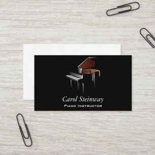 Tarjeta De Visita Piano