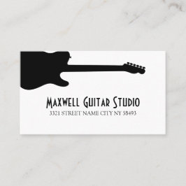 Tarjeta De Visita Piano Lessons Instructor Music Studio Business Ca